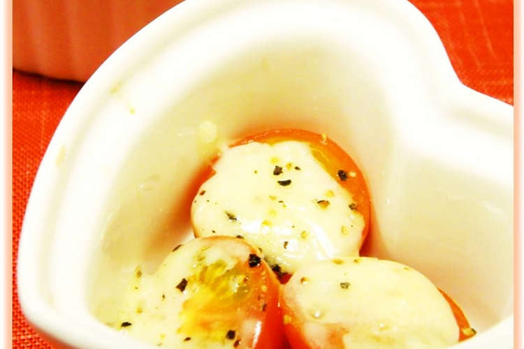 トースターでプチおかず トマトチーズ焼き レシピ 作り方 By ミナいちご クックパッド