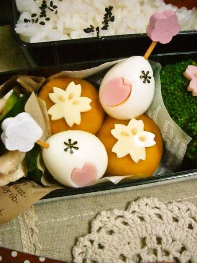 【うずらの卵deプチ桜～✿】の写真