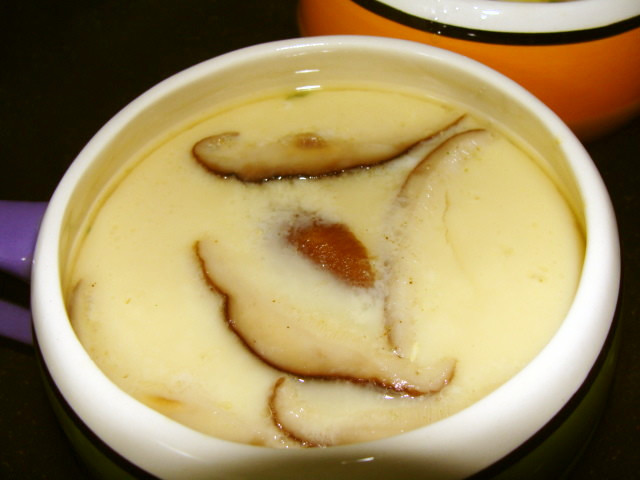 うどんスープを使った茶碗蒸しの画像