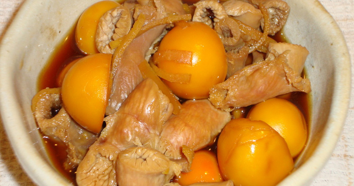 下処理が大事 鶏もつ煮 玉ひもで レシピ 作り方 By ももぶぅぅぅ クックパッド 簡単おいしいみんなのレシピが354万品