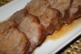 圧力鍋で作る、やわらかチャーシュー