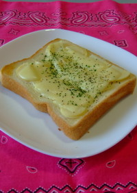 春！筍とチーズのトースト