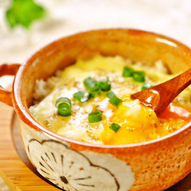 朝食に 簡単 とろける 卵チーズご飯 レシピ 作り方 By さとみわ クックパッド