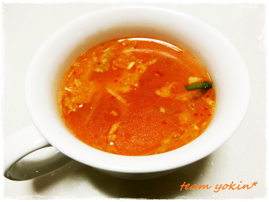 簡単キムチスープの画像
