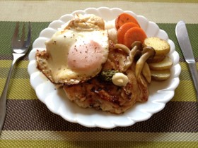 塩麹グリルチキン*ランチプレート
