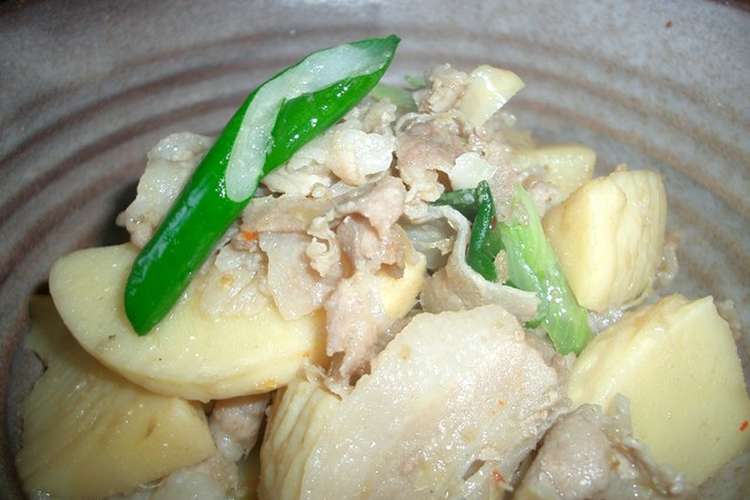 めんつゆで たけのこto豚ばら炒煮 レシピ 作り方 By ヘップ Ban番 クックパッド 簡単おいしいみんなのレシピが357万品