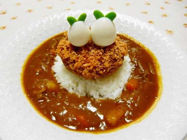 うずら卵を使ったかわいい春カレー レシピ 作り方 By りんごのあめちゃん クックパッド