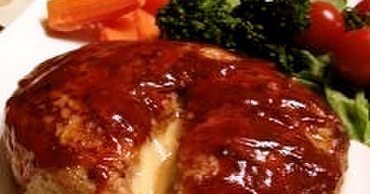 とろ～り★ﾁｰｽﾞinﾊﾝﾊﾞｰｸﾞ by ＊ぽぽたん＊ 【クックパッド】 簡単おいしいみんなのレシピが349万品