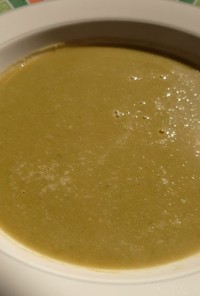 旬！グリンピースのスープ