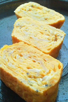 簡単☆しらすの卵焼き