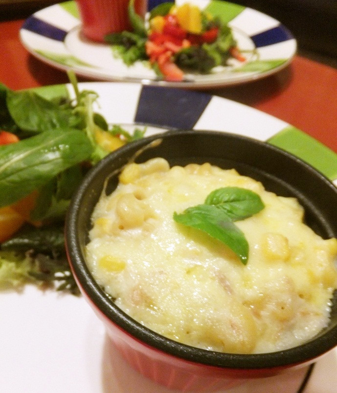  3種のチーズのパスタベイクレシピ