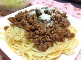 定番! 簡単! 美味しいミートパスタ♪