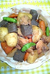 ほっくほく❀里芋と鶏の煮物