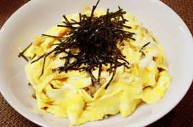 角煮チャーハンオムライス