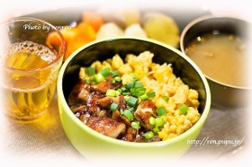 簡単&節約★ジューシー鶏ささみ丼
