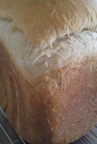 HB最強力粉と国産強力粉でミルク食パン