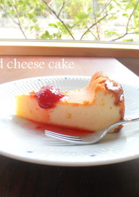 基本の♪美味しいベイクドチーズケーキ