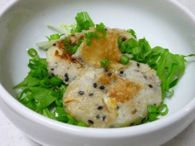 咳が出たら食べよう 蓮根バーグ!!
