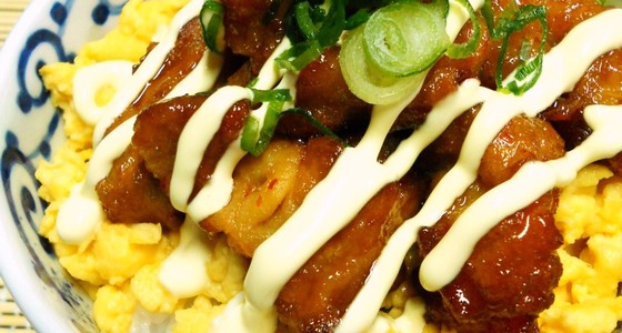 唐揚げを甘辛たれでアレンジする簡単 ...