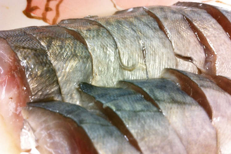 意外と簡単 手作りきずし しめ鯖 レシピ 作り方 By ふわふわふわふわ クックパッド 簡単おいしいみんなのレシピが353万品