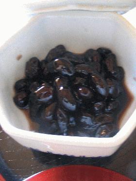 圧力鍋で◎黒豆◎