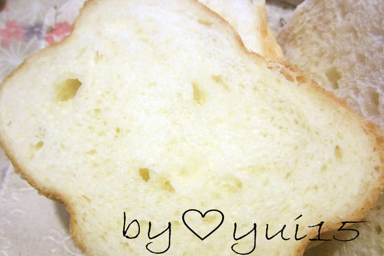 Hb もちもち食パン おもち レシピ 作り方 By Yui15 クックパッド 簡単おいしいみんなのレシピが352万品