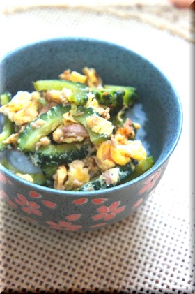 ✧塩麹でコク旨ゴーヤチャンプルー丼✧