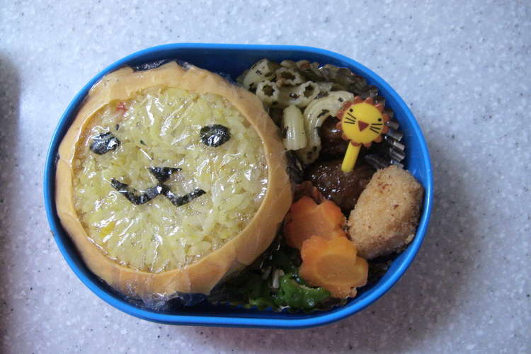 彩りごはん で ライオンおにぎり レシピ 作り方 By Nくんくん クックパッド 簡単おいしいみんなのレシピが350万品