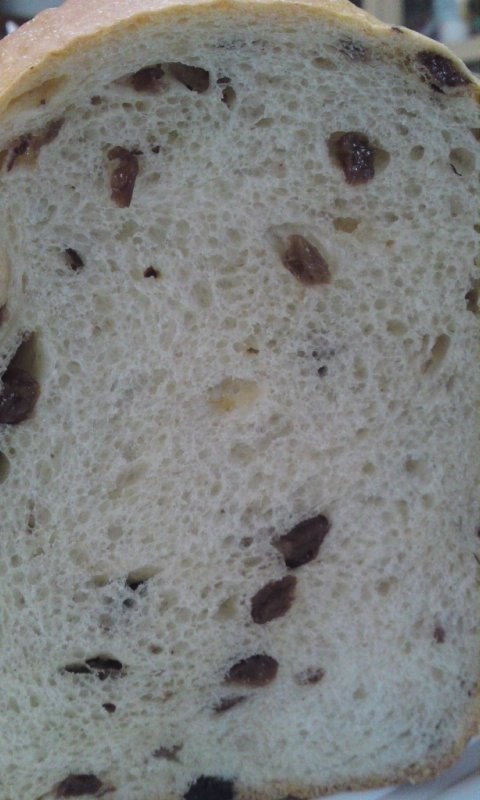 HB レーズンミルクふわふわ食パンの画像
