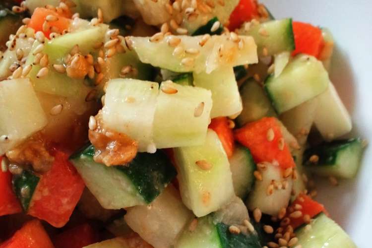 塩麹と野菜だけ ころころサラダ レシピ 作り方 By にわはぬ クックパッド 簡単おいしいみんなのレシピが352万品
