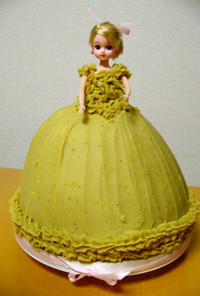 米粉の★りかちゃん人形★ドールケーキ