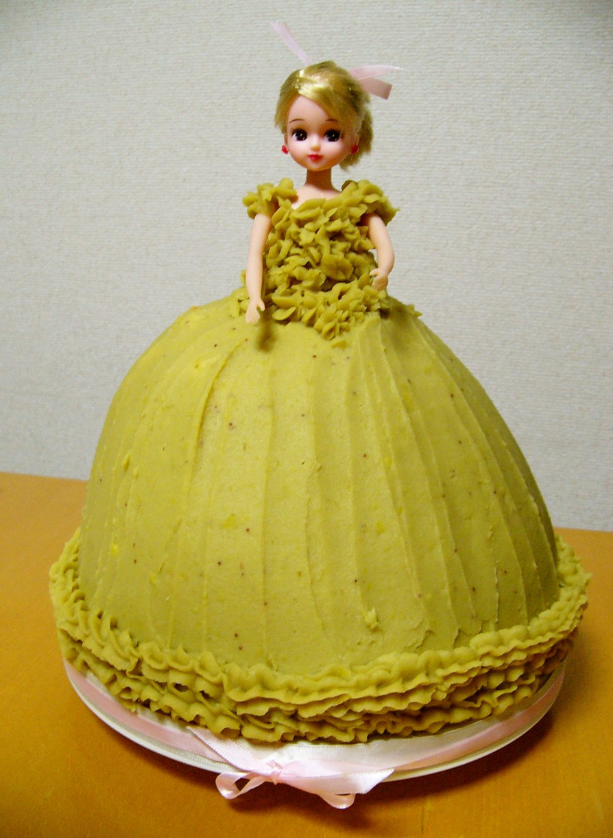 米粉の★りかちゃん人形★ドールケーキの画像