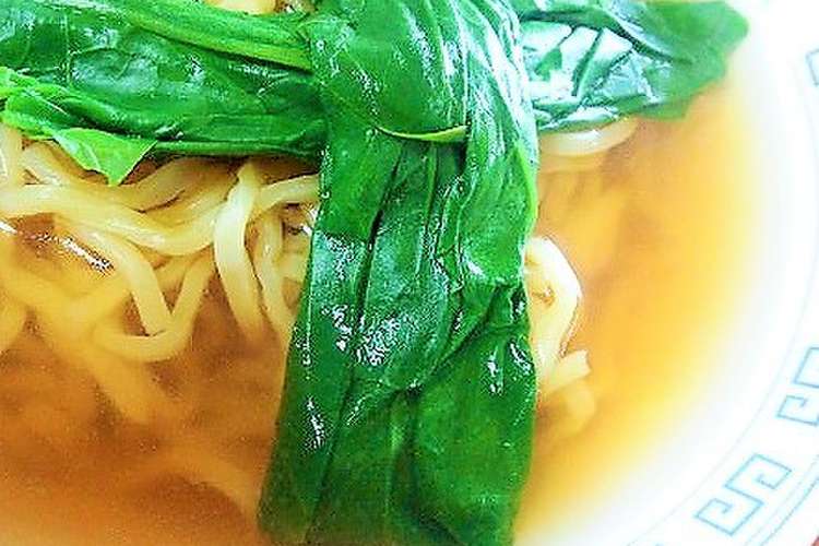 超簡単 手作りスープの醤油ラーメン レシピ 作り方 By Rachis クックパッド