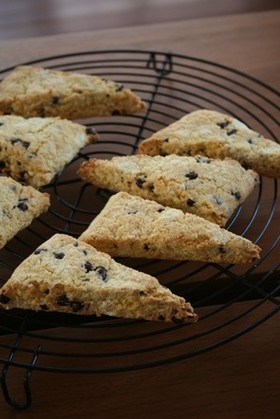 おからとチョコのスコーン