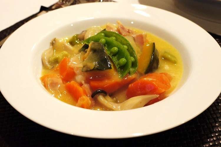ダイエット 豆乳とコーン缶で簡単シチュー レシピ 作り方 By Jlovess クックパッド 簡単おいしいみんなのレシピが355万品