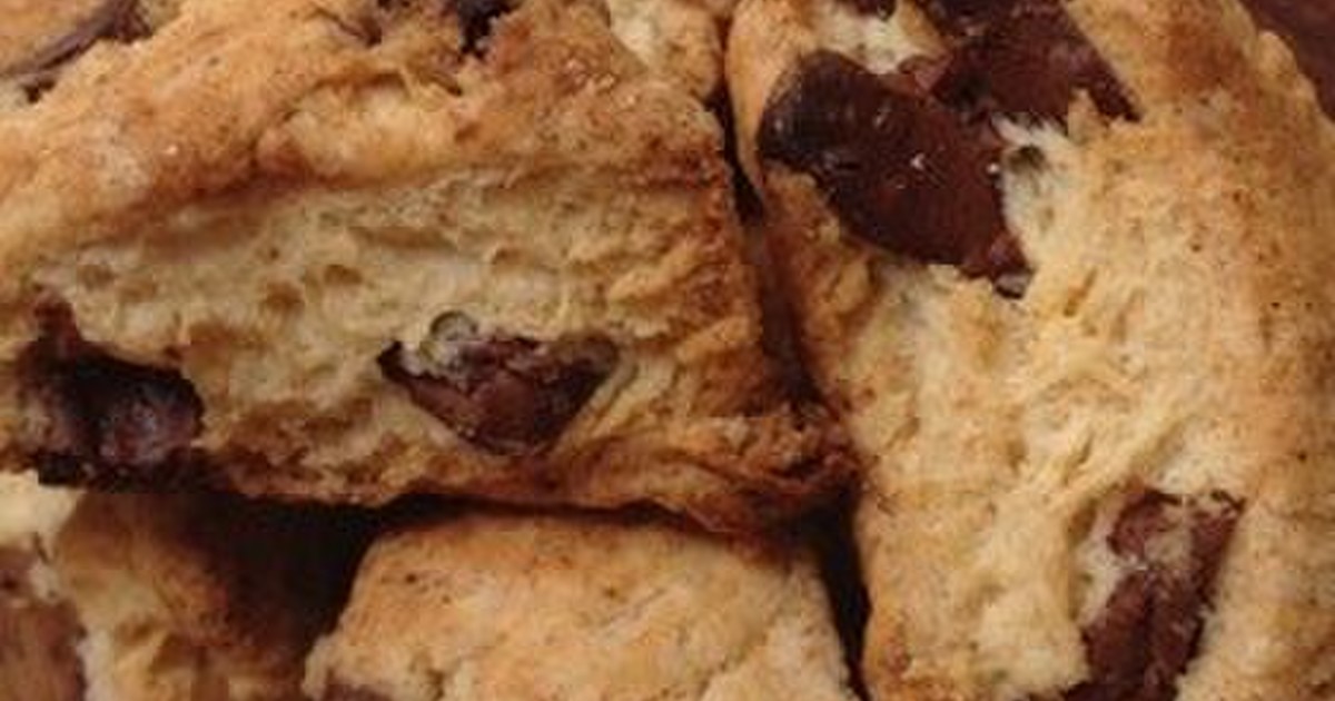 スタバ風チョコスコーン 簡単少量レシピ レシピ 作り方 By Skla1 クックパッド 簡単おいしいみんなのレシピが352万品