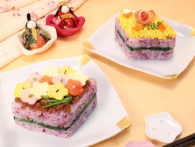 ひなまつりケーキ寿司