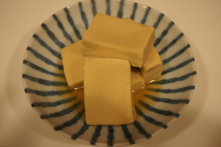 高野豆腐☆高タンパク・低カロリー食品の画像