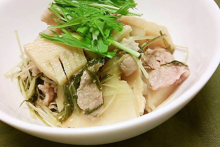 筍と豚肉の味噌煮 レシピ 作り方 By みつみっつん クックパッド 簡単おいしいみんなのレシピが349万品