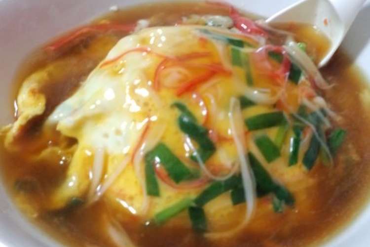 これが本当の関西醤油あんの天津飯です レシピ 作り方 By みちる ももんが クックパッド 簡単おいしいみんなのレシピが361万品