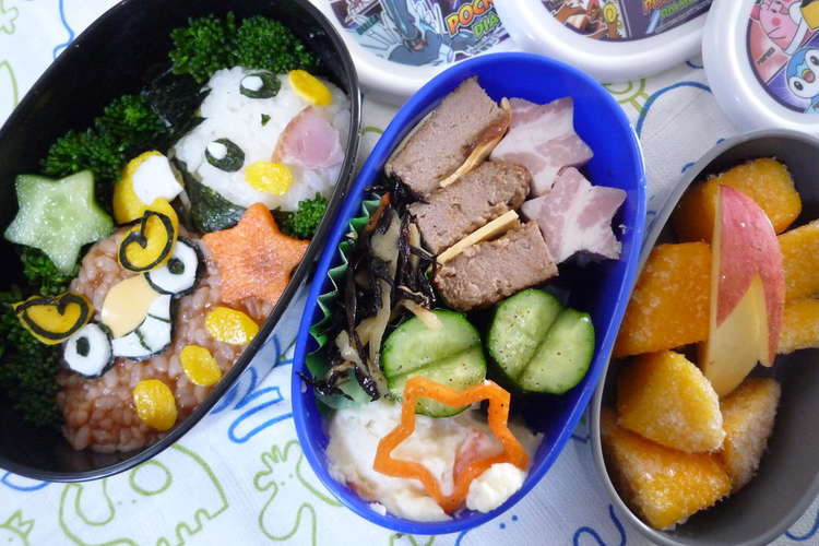 ポケモン ダルマッカ エモンガキャラ弁 レシピ 作り方 By 千風 クックパッド 簡単おいしいみんなのレシピが368万品