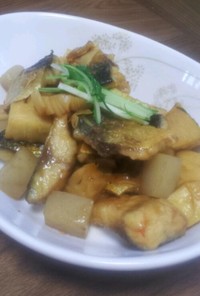 [魚食にかえる]筍と鯖のピリ辛炒め