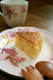 食べてキレイに!革命!おからチーズケーキの写真