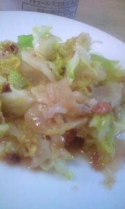 酒盗で一品★居酒屋のアンチョビきゃべつ風の写真