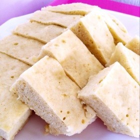レンジで簡単☆砂糖不使用*りんご蒸しパン