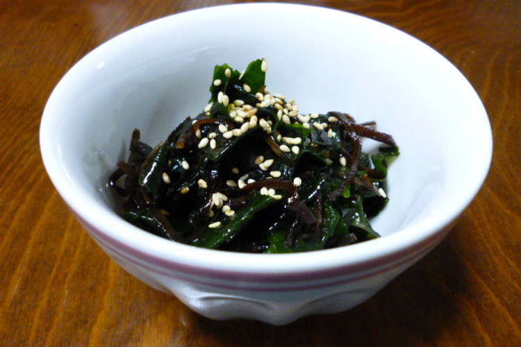 わかめの塩昆布和え レシピ 作り方 By まっふんふん クックパッド 簡単おいしいみんなのレシピが356万品
