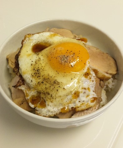 焼豚玉子飯～焼豚から作ろう♪の写真