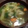 冷凍のまま肉団子の中華スープ