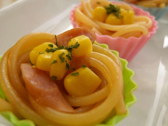 お弁当に レンジで簡単パスタ By 綾波綾 クックパッド 簡単