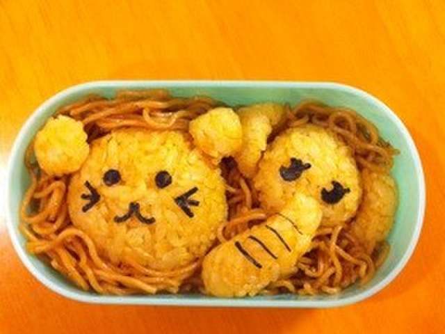 キャラ弁 動物園弁当 ライオン ぞうさん レシピ 作り方 By
